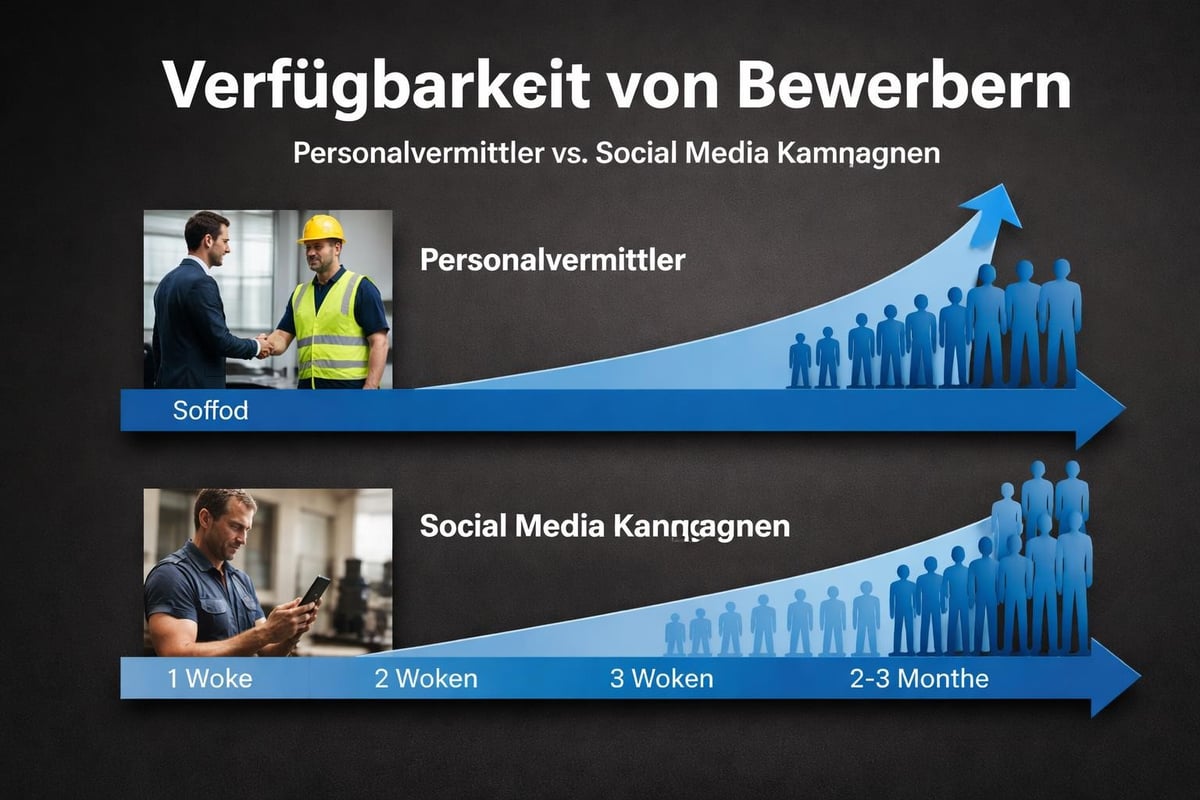 Zeitlicher Ablauf Recruiting