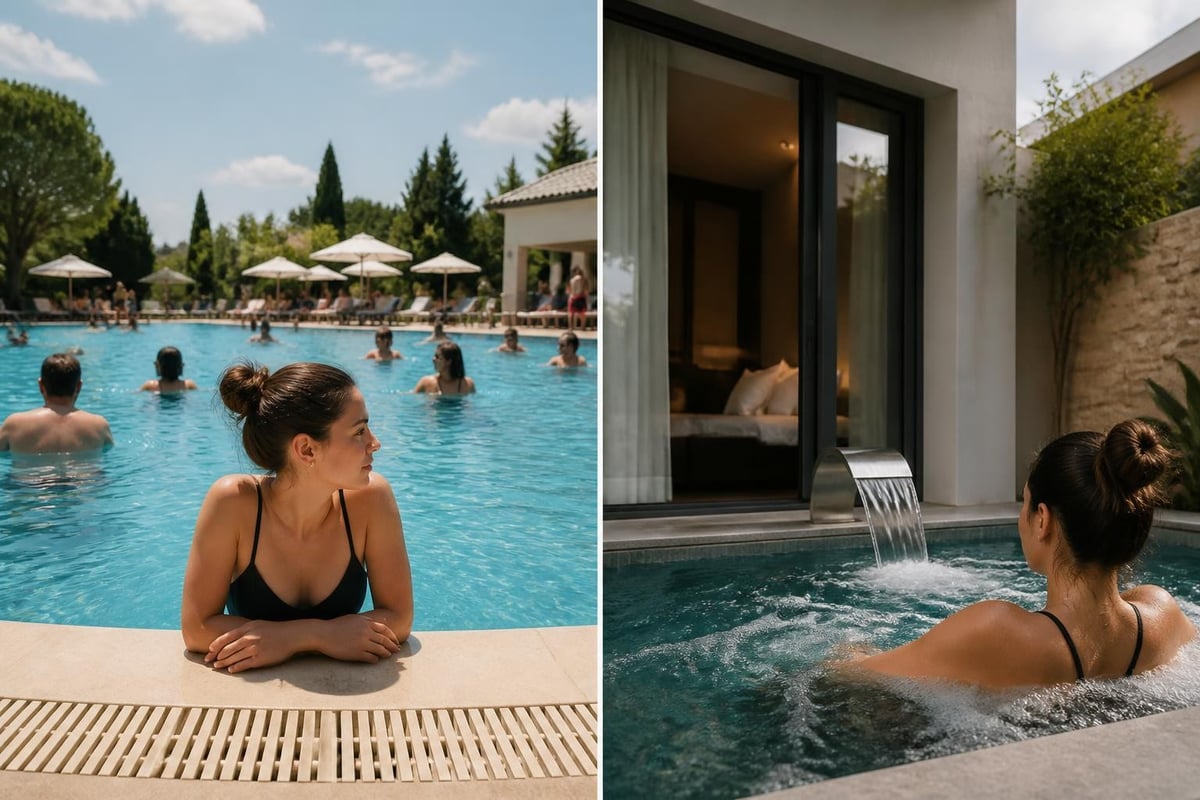 Private pool wellness benefits