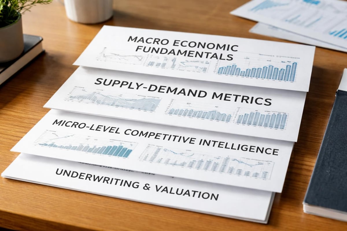 Market research framework layers