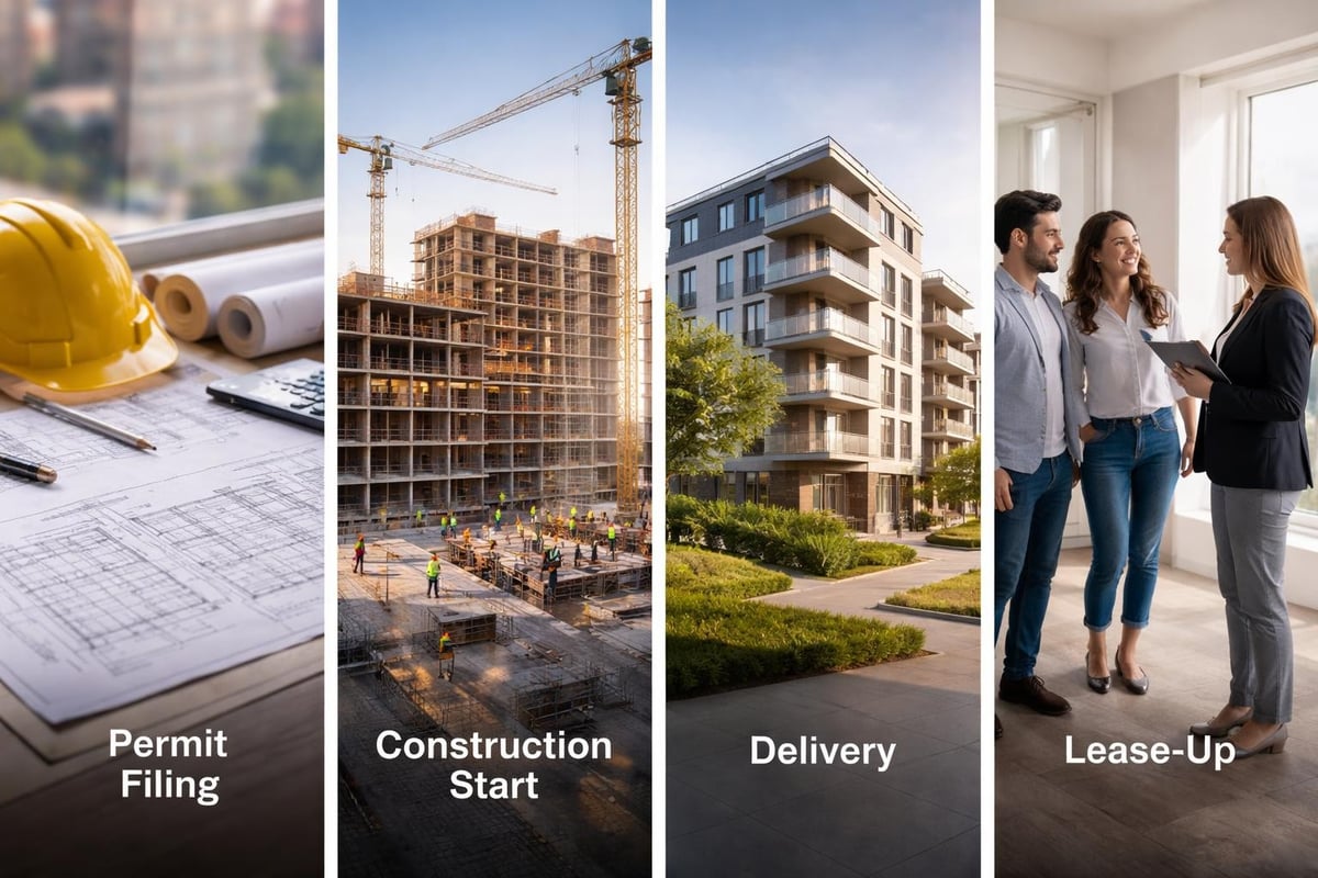 Supply pipeline tracking