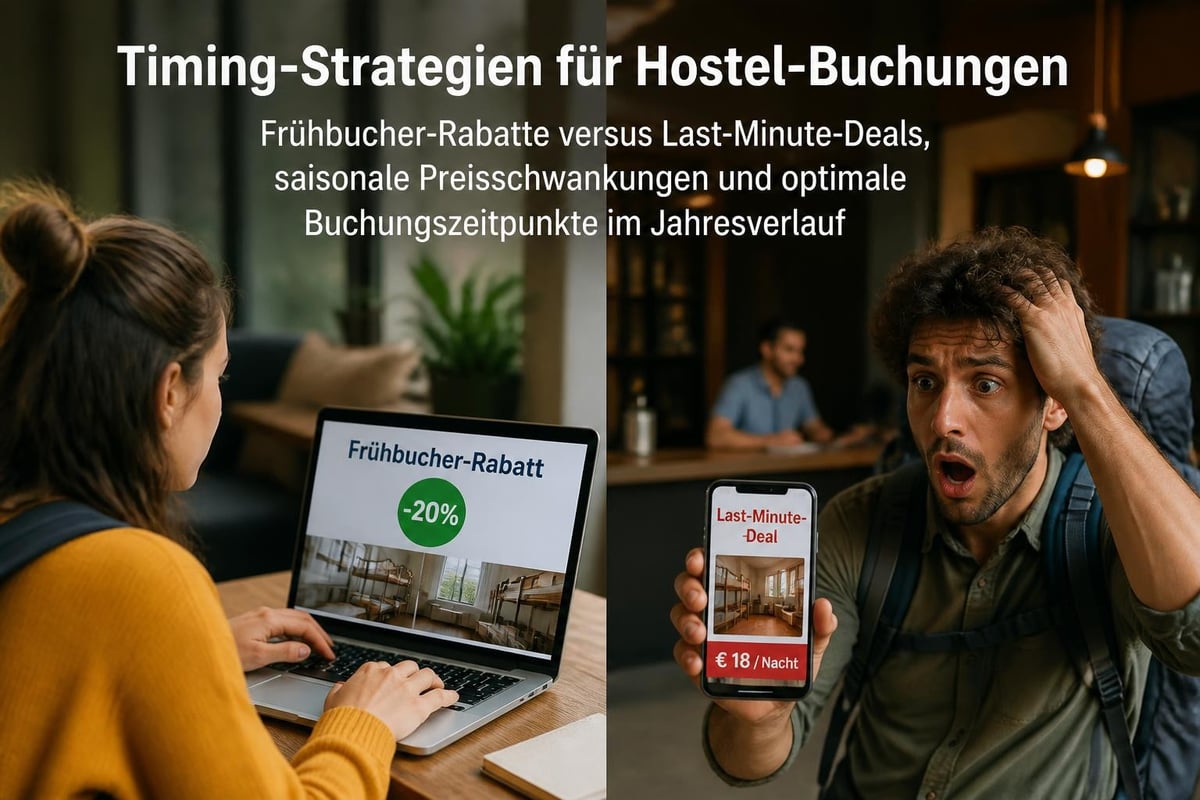 Hostel-Buchungsvergleich