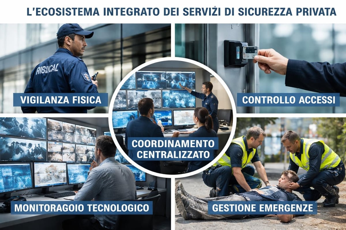 Servizi integrati società sicurezza privata