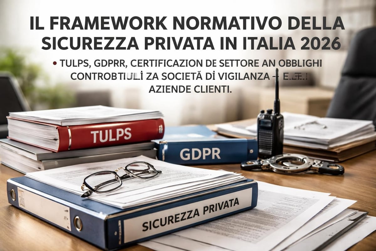 Normative società sicurezza privata