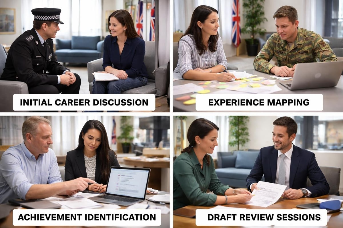 Professional CV consultation process