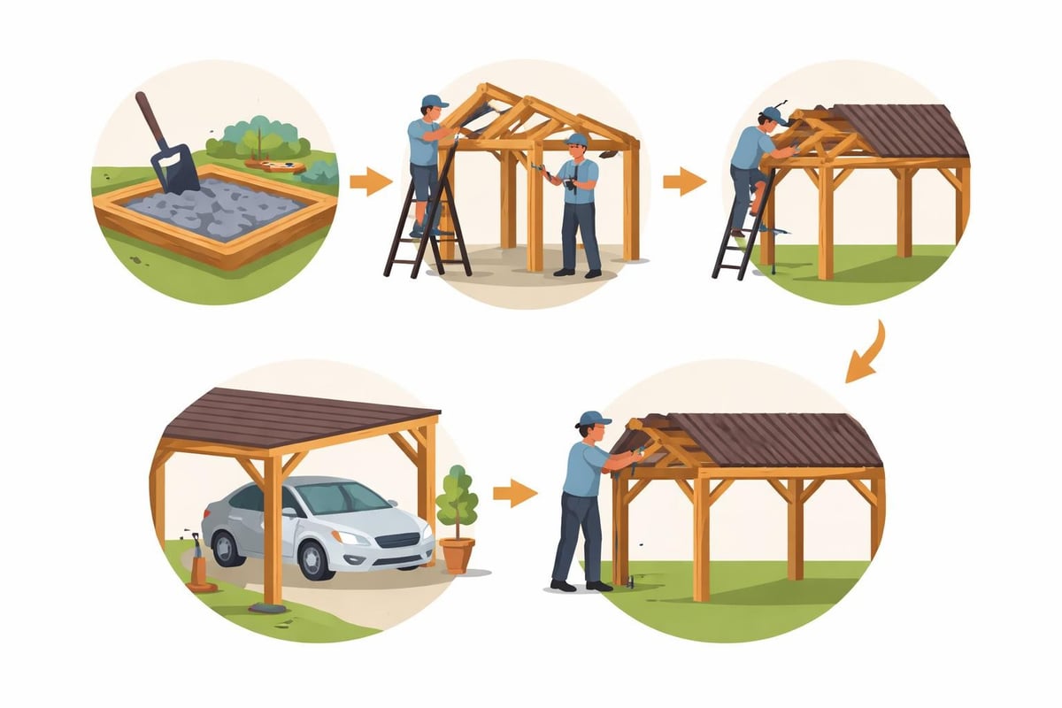Carport installation timeline