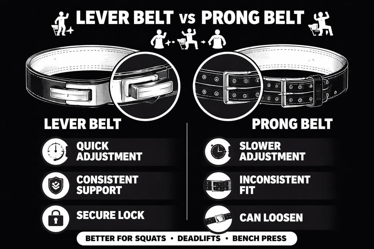 Lever belt mechanism advantages