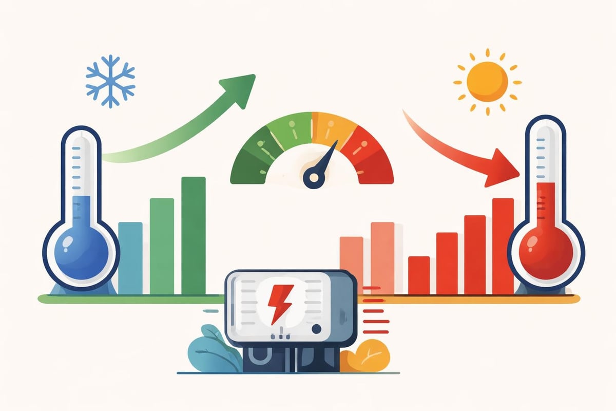 Vorlauftemperatur und Effizienz