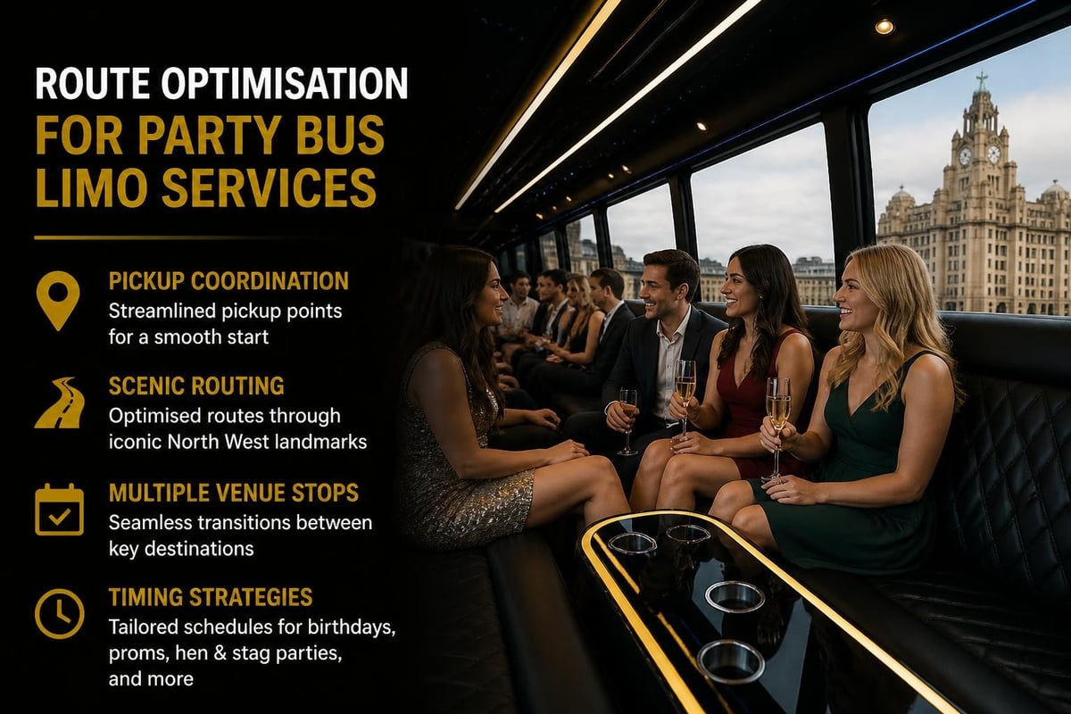 Party bus journey planning