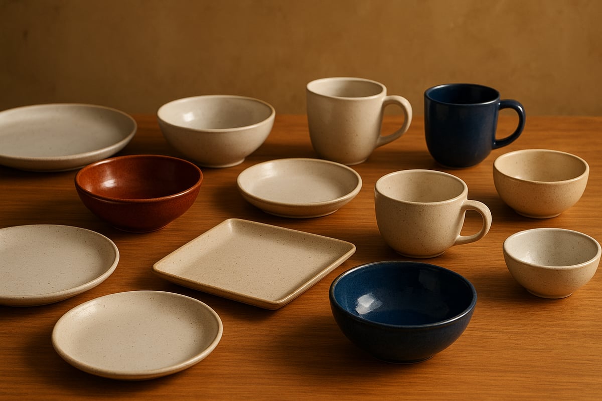 Tipos de loza y sus usos recomendados
