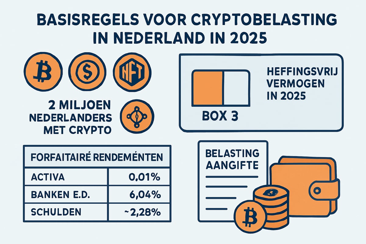 Crypto en de Belastingdienst: De Basisregels in 2025