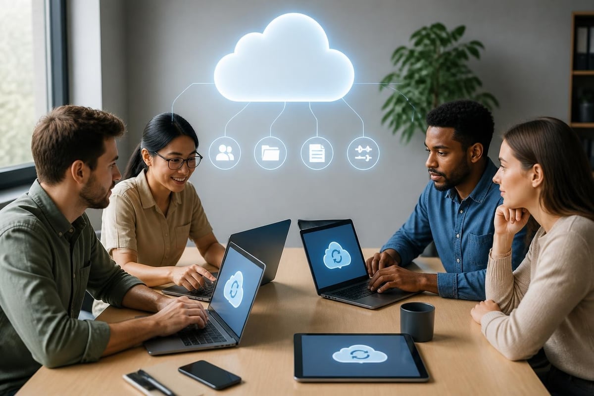 Team-Kollaboration Cloud