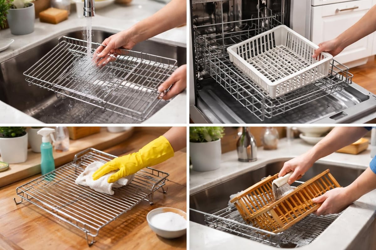 Opvaskebakke vedligeholdelse rutine