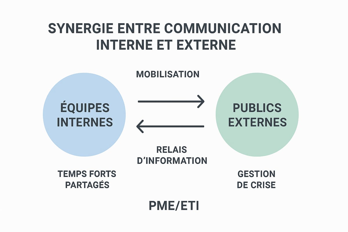 Assurer la cohérence et la synergie entre communication interne et externe