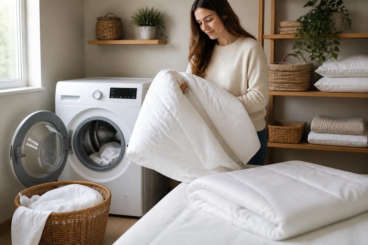 Duvet care process