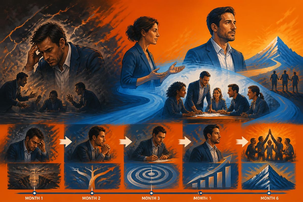 Leadership transformation through holistic coaching