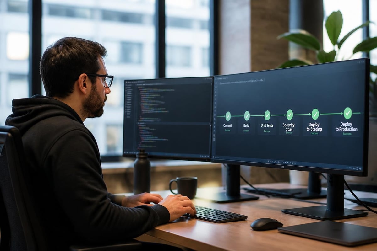CI/CD pipeline flow