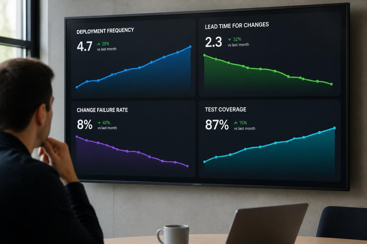 Automation metrics dashboard
