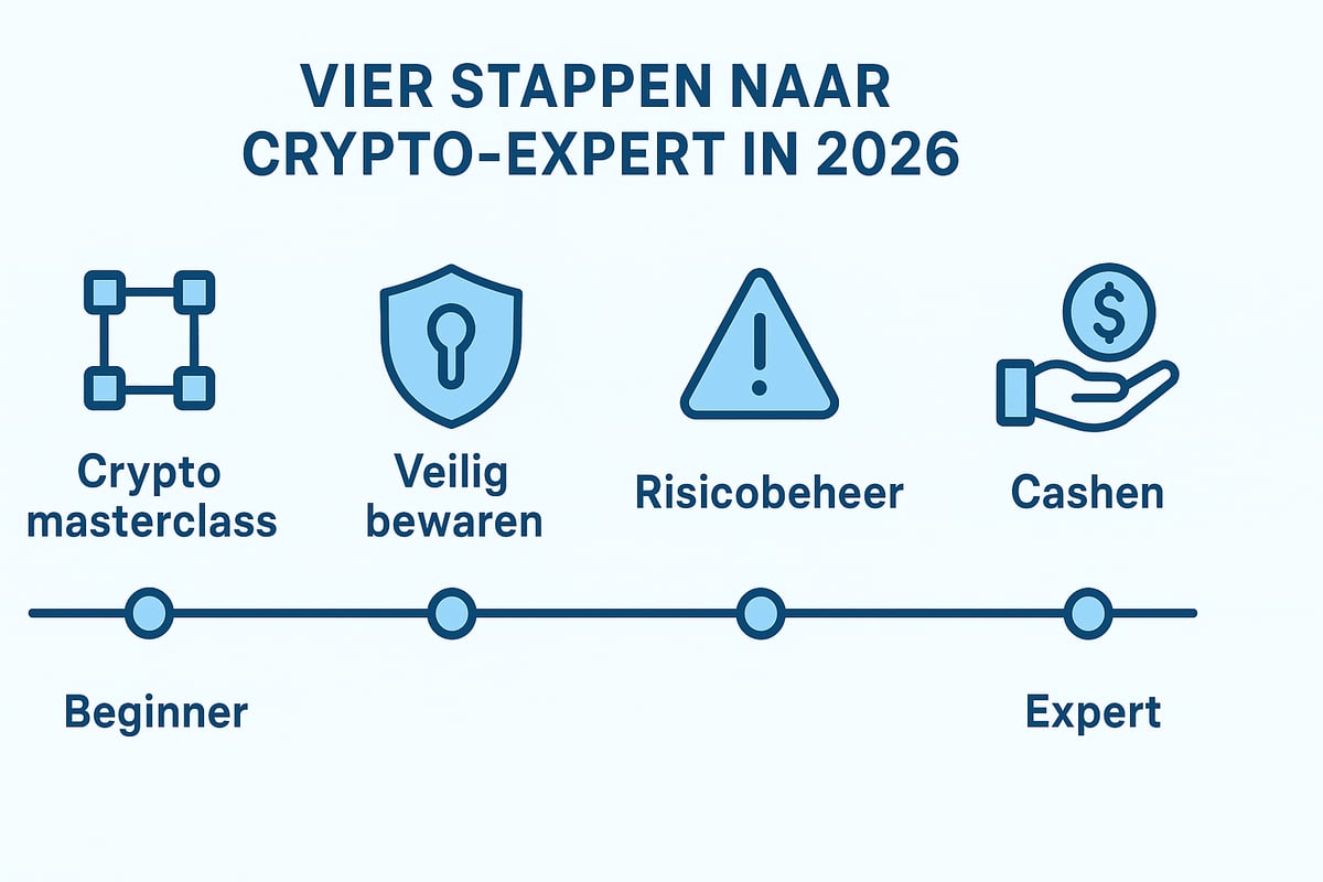 Stap-voor-Stap: Jouw Weg naar Crypto Expert in 2026
