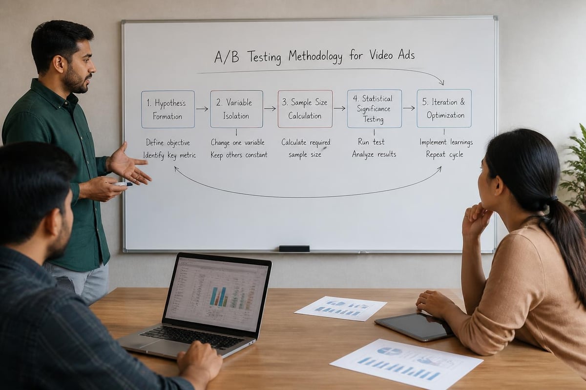 Advertisement testing framework