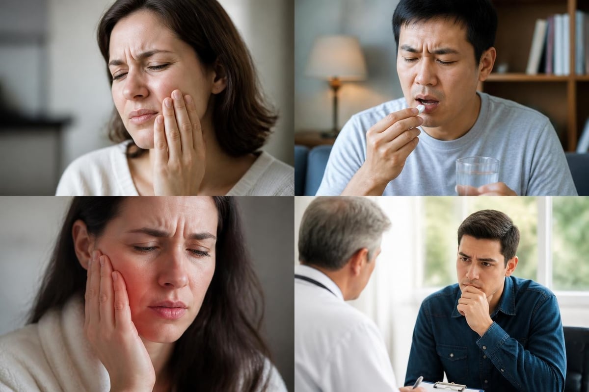 Warning signs requiring emergency dental treatment