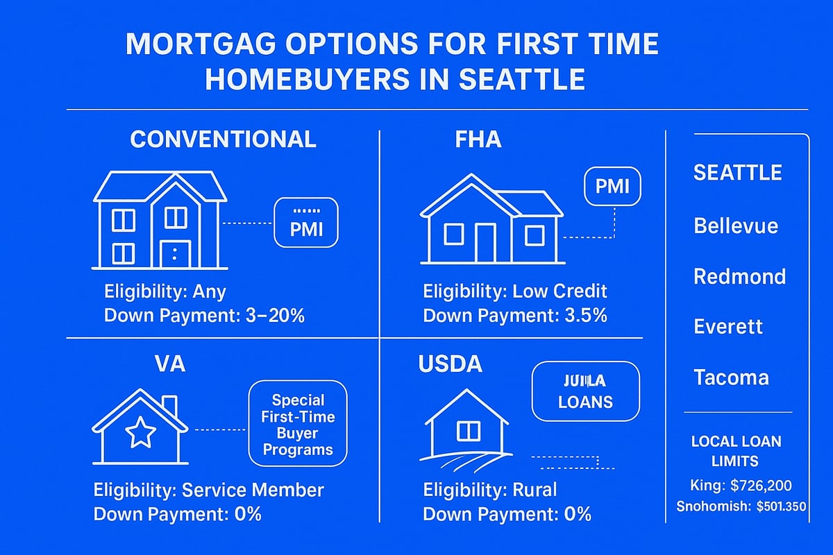 Exploring Mortgage Options for Seattle First-Time Buyers