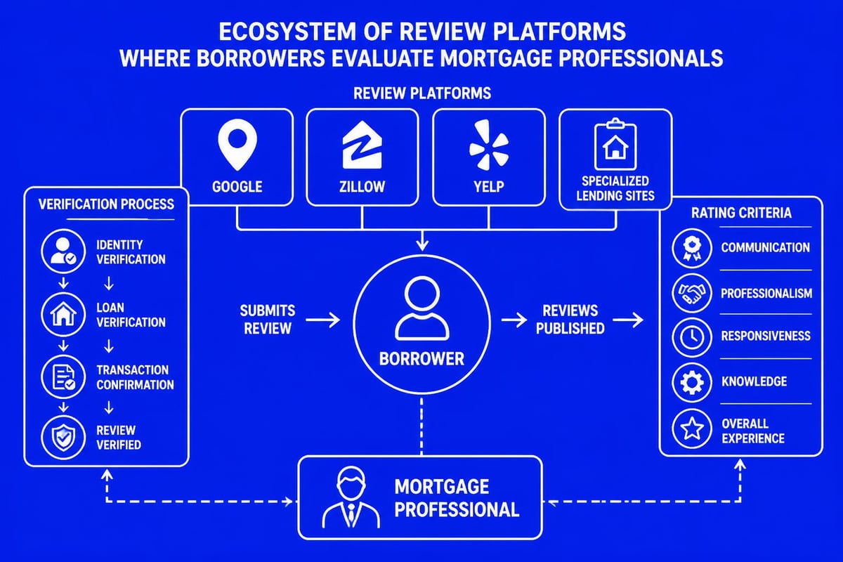 Mortgage broker review platforms