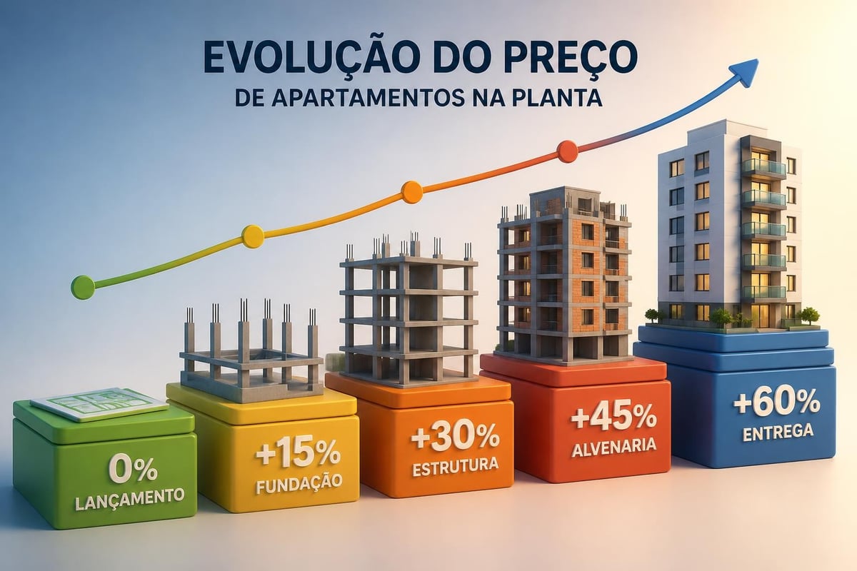 Linha do tempo de valorização