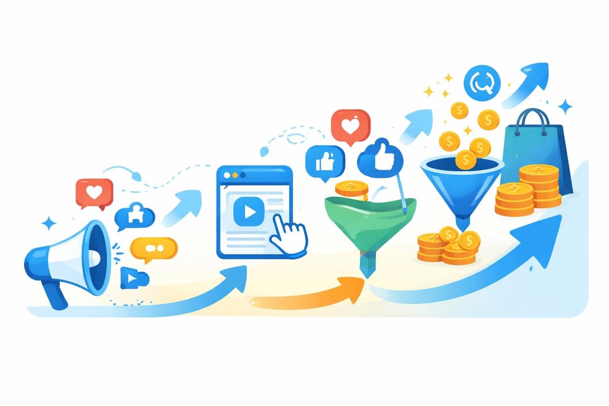 Meta Ads funnel metrics