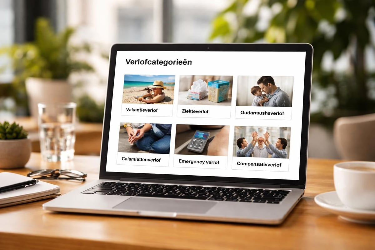 Verschillende verloftypen in registratiesysteem