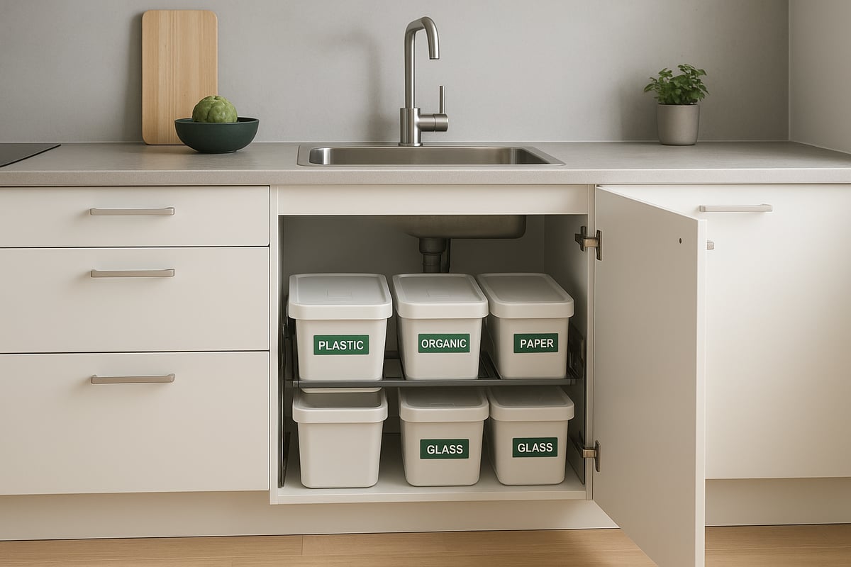 Sådan indretter du det optimale sorteringssystem under vask