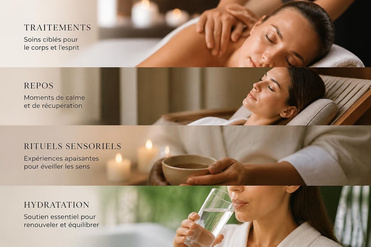 Spa retreat protocol structure
