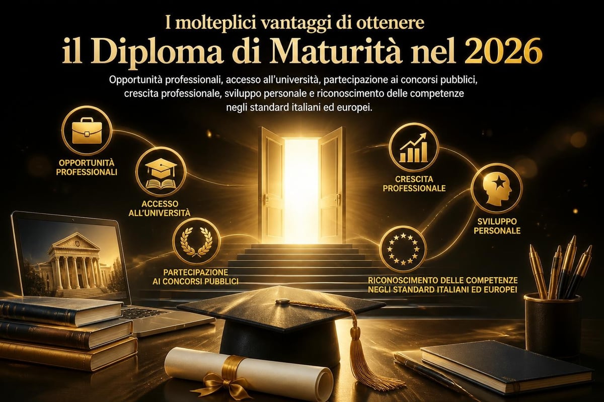 Vantaggi diploma professionale crescita personale