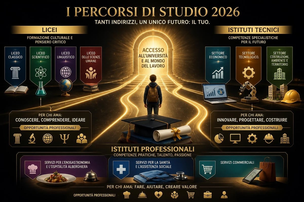 Indirizzi studio diploma 2026