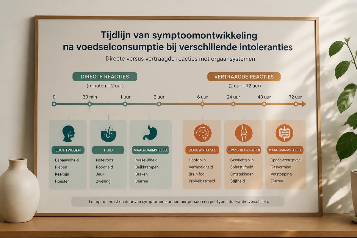 Symptomen voedselintolerantie