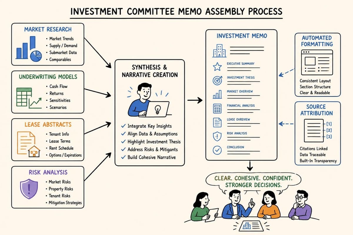 IC memo creation process