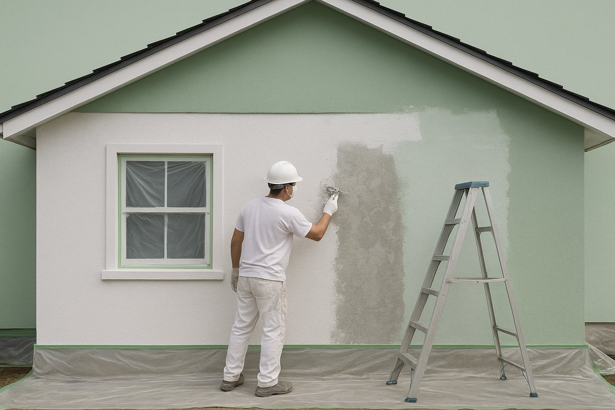 Julkisivun Maalauksen Vaiheittainen Työvaiheistus