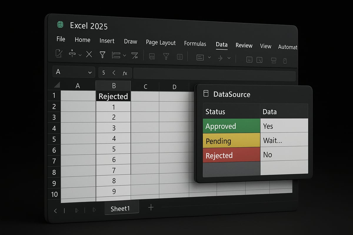 Preparing Your Data for a Drop-Down List