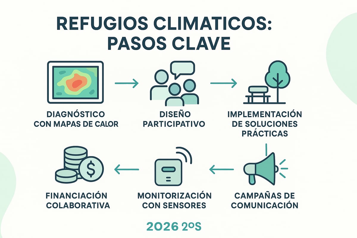 Cómo identificar y crear refugios climáticos: pasos esenciales para 2026