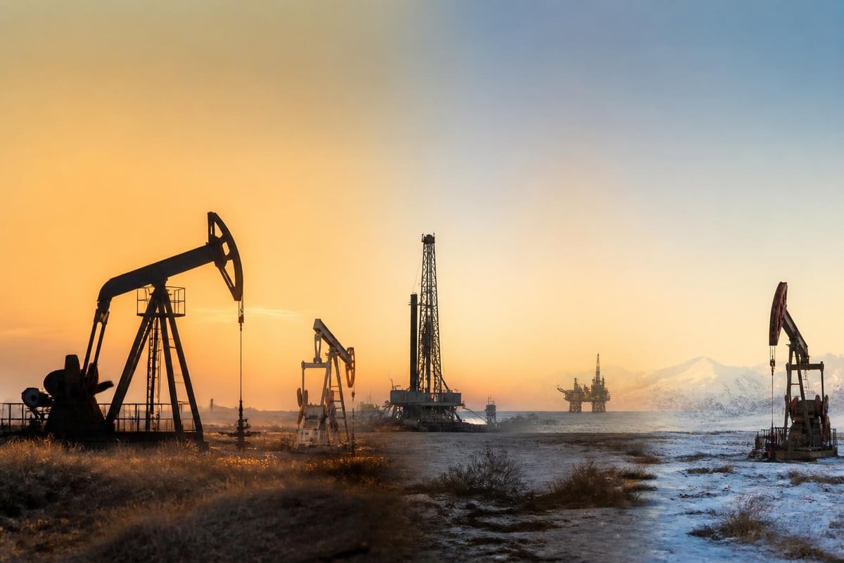 Regional oil production