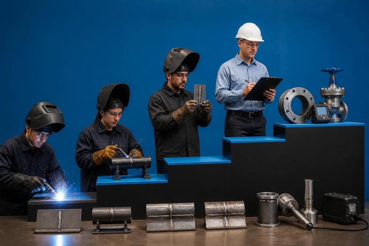 Welding certification hierarchy