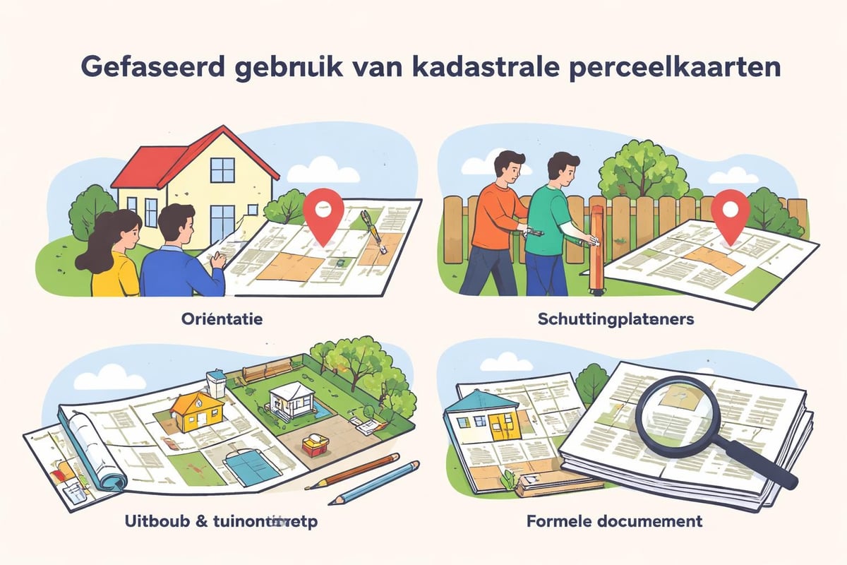 Toepassingen kadastrale perceelkaart