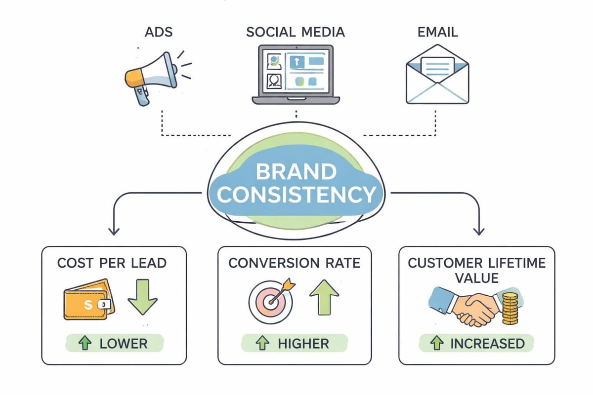 Marketing metrics dashboard