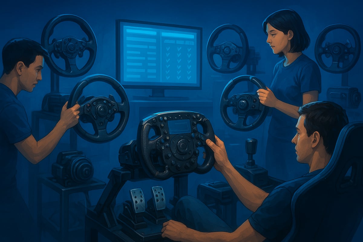Key Factors to Consider When Choosing a Sim Racing Steering Wheel