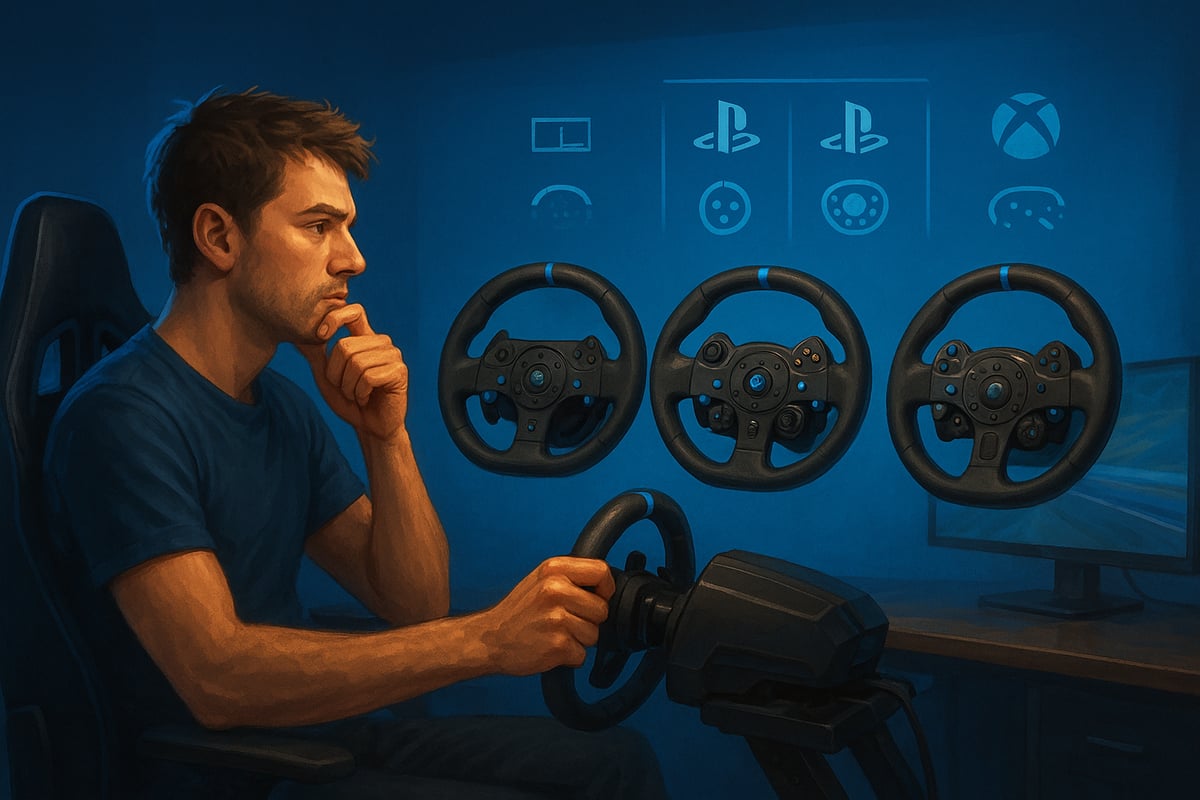 How to Match a Steering Wheel to Your Sim Racing Setup