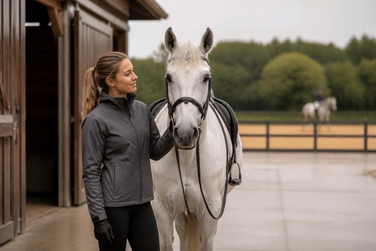 Riding jacket versatility