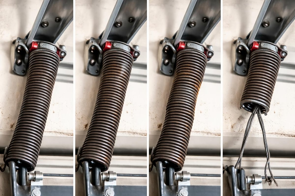 Snapped Rear Spring Spring on Garage Door Snapped: Repair Guide & Solutions - NextLevel ...