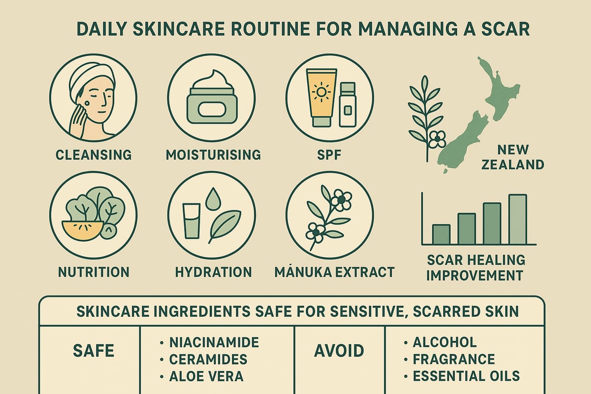 Daily Skincare and Lifestyle Strategies for Scar Management