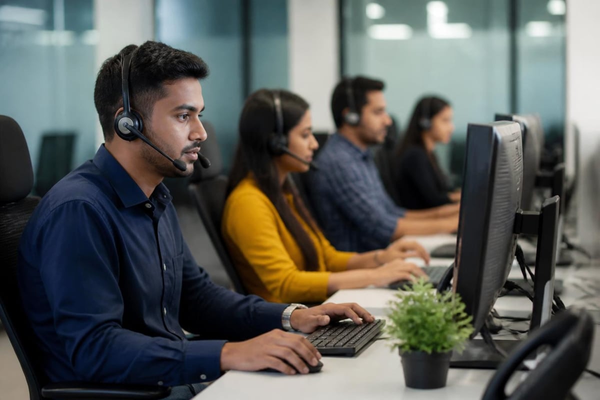 Telemarketing call center workflow