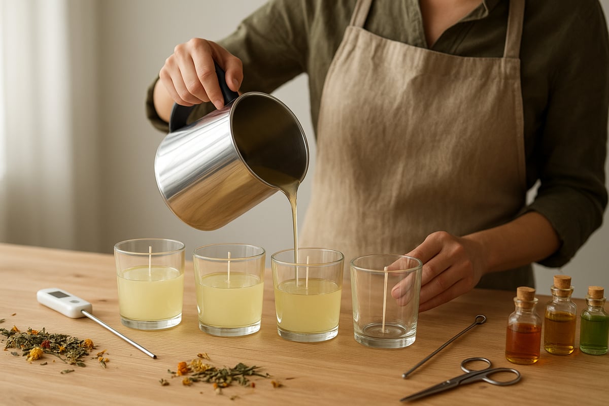 The Art and Appeal of Hand Poured Creations