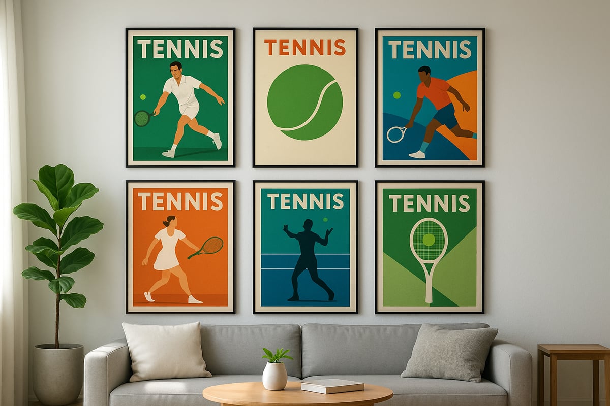 Why Tennis Posters Are Trending in 2025